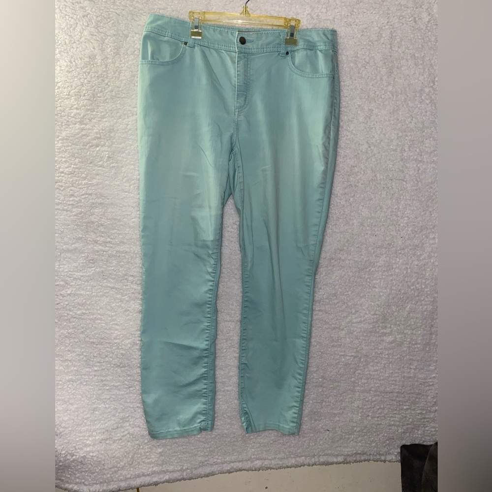 Chicos light blue pants women size 1